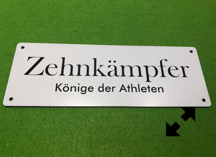 Schilder Gravur Bonn Lasergravur Böhm
