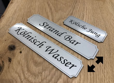 Schilder Gravur Bonn Lasergravur Böhm